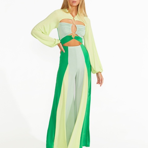 BNWT ALICE MCCALL CLOVER IN TULUM JUMPSUIT - SIZE 14 - Picture 2 of 6